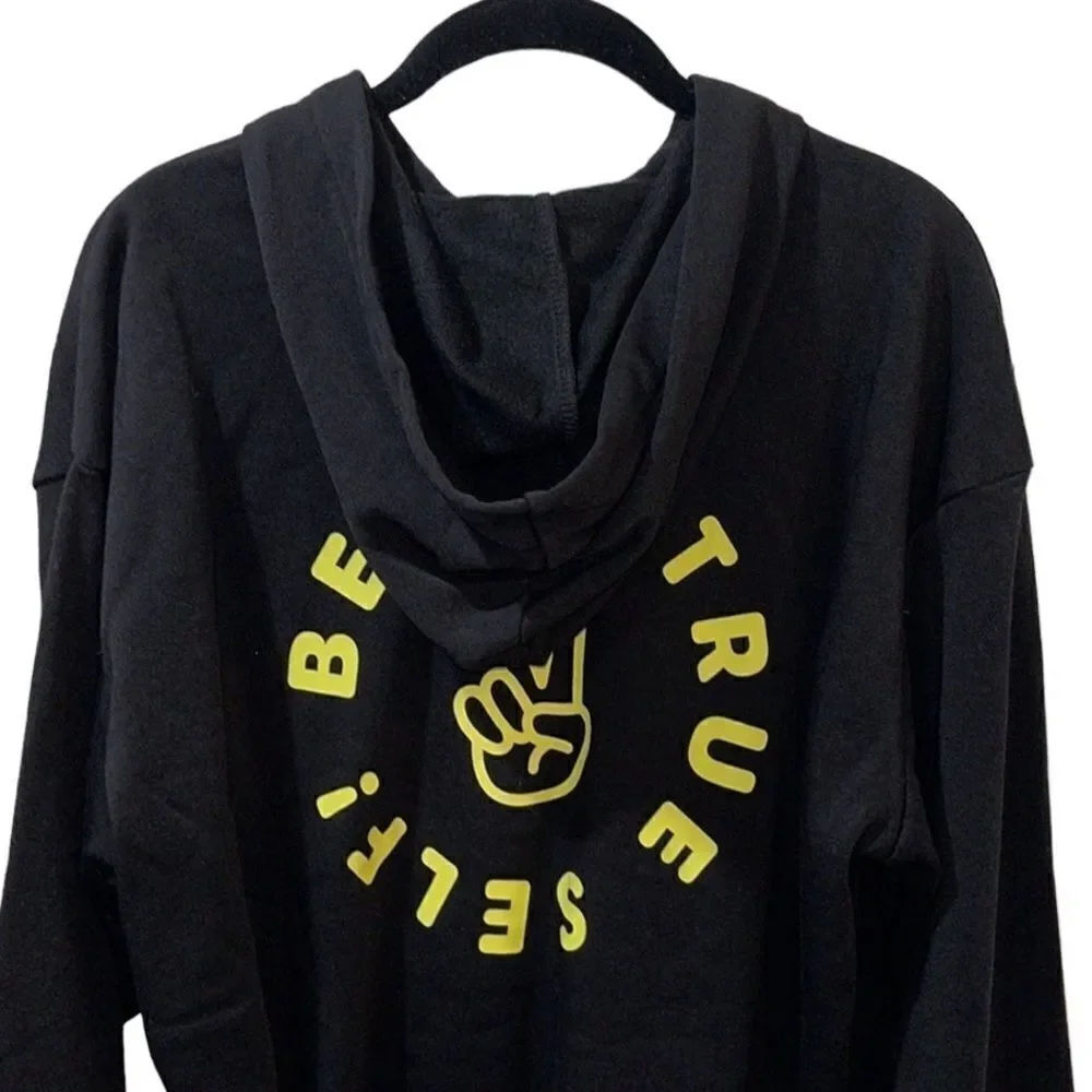 Sugar & Jade X Children’s Place Raw Hem Cropped Hoodie